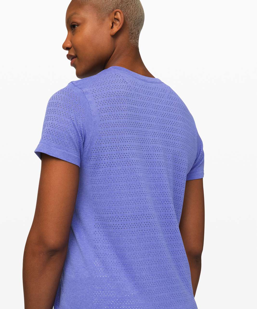 Lululemon Breeze By Short Sleeve *Squad - Violet Viola / Violet Viola