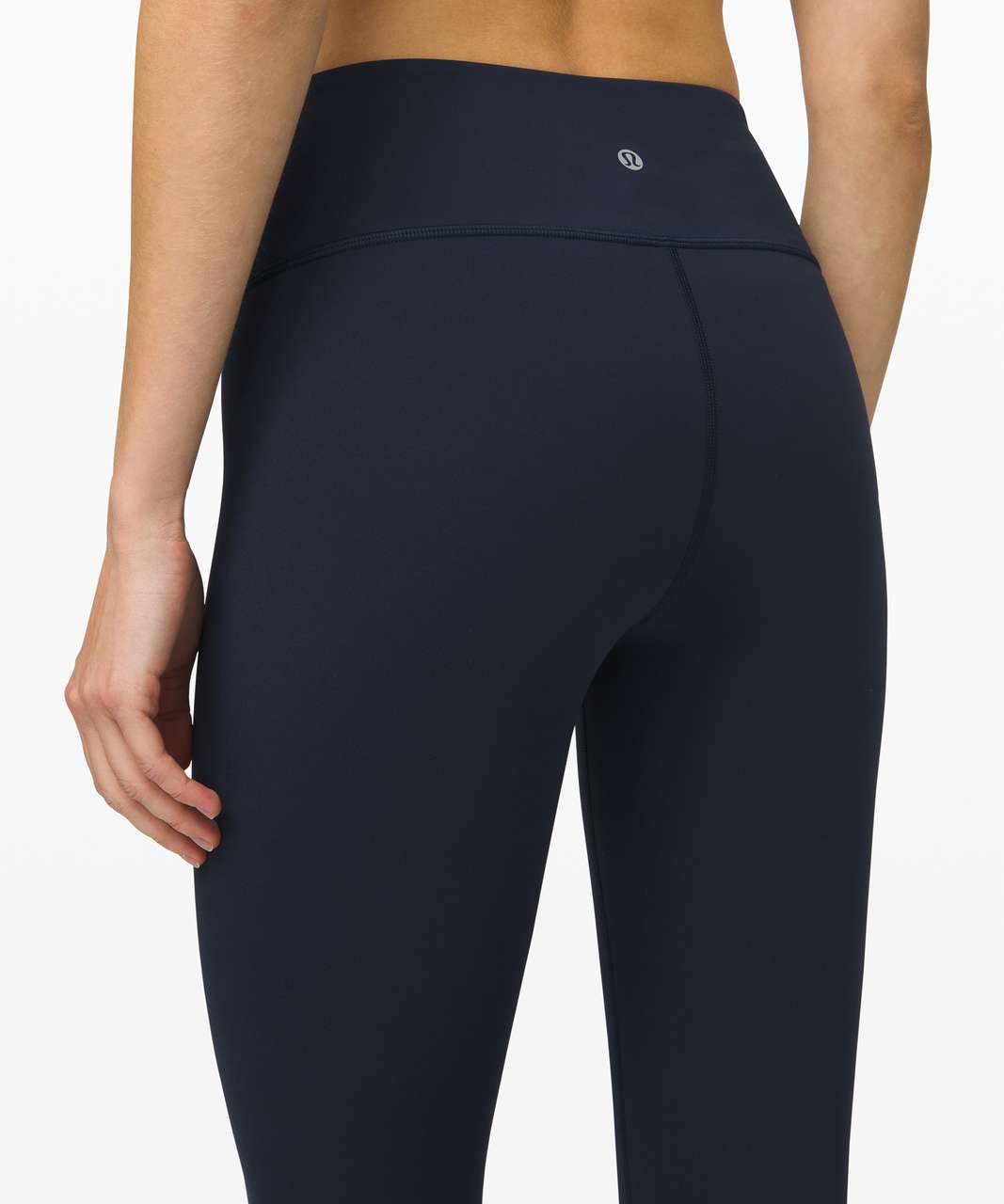 Lululemon Wunder Under Crop Mid-Rise *Full-On Luxtreme 21" - True Navy