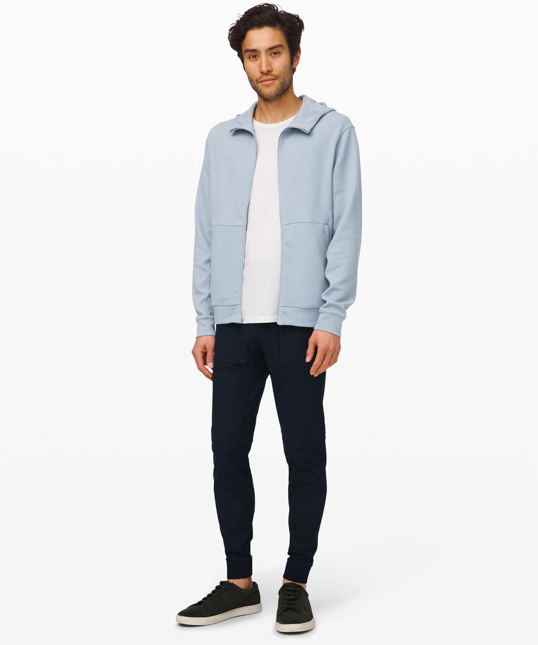 Lululemon Shift Stitch Full Zip Hoodie - Chambray