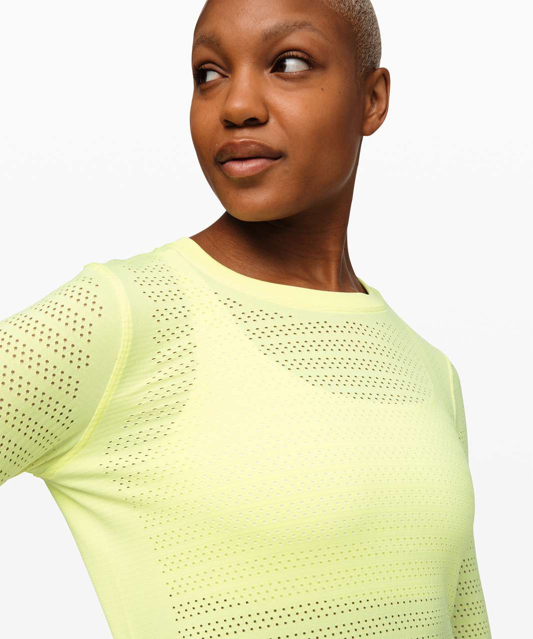 Lululemon Breeze By Long Sleeve *Squad - Florid Flash / Florid Flash