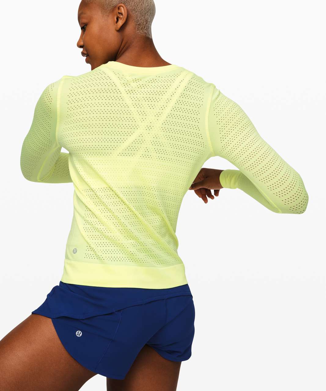 Lululemon Breeze By Long Sleeve *Squad - Florid Flash / Florid Flash