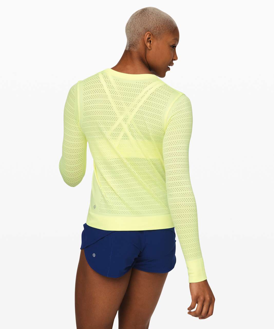 Lululemon Breeze By Long Sleeve *Squad - Florid Flash / Florid Flash