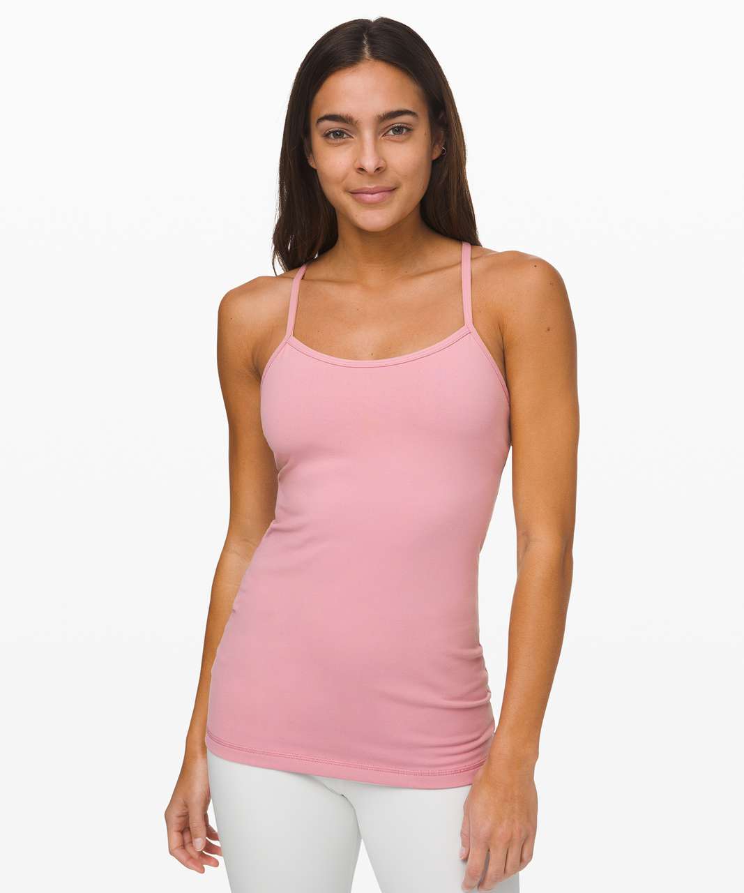 Lululemon Power Y Tank *Luon - Pink Taupe