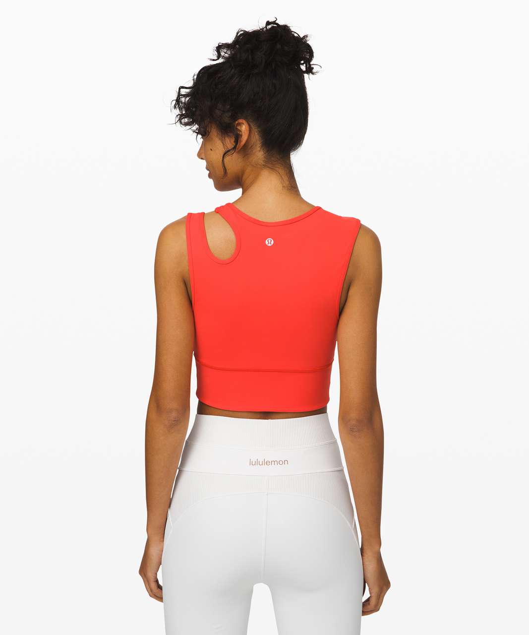 Lululemon Mastered Motion Cropped Tank - Thermal Red