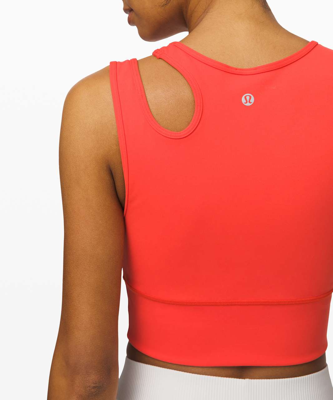 Lululemon Mastered Motion Cropped Tank - Thermal Red