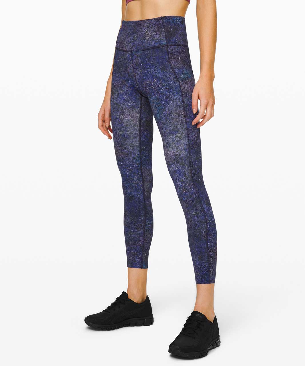Lululemon Sheer Will HR Tight 28 *Pulse BLUE MESH Nulux NWT Size