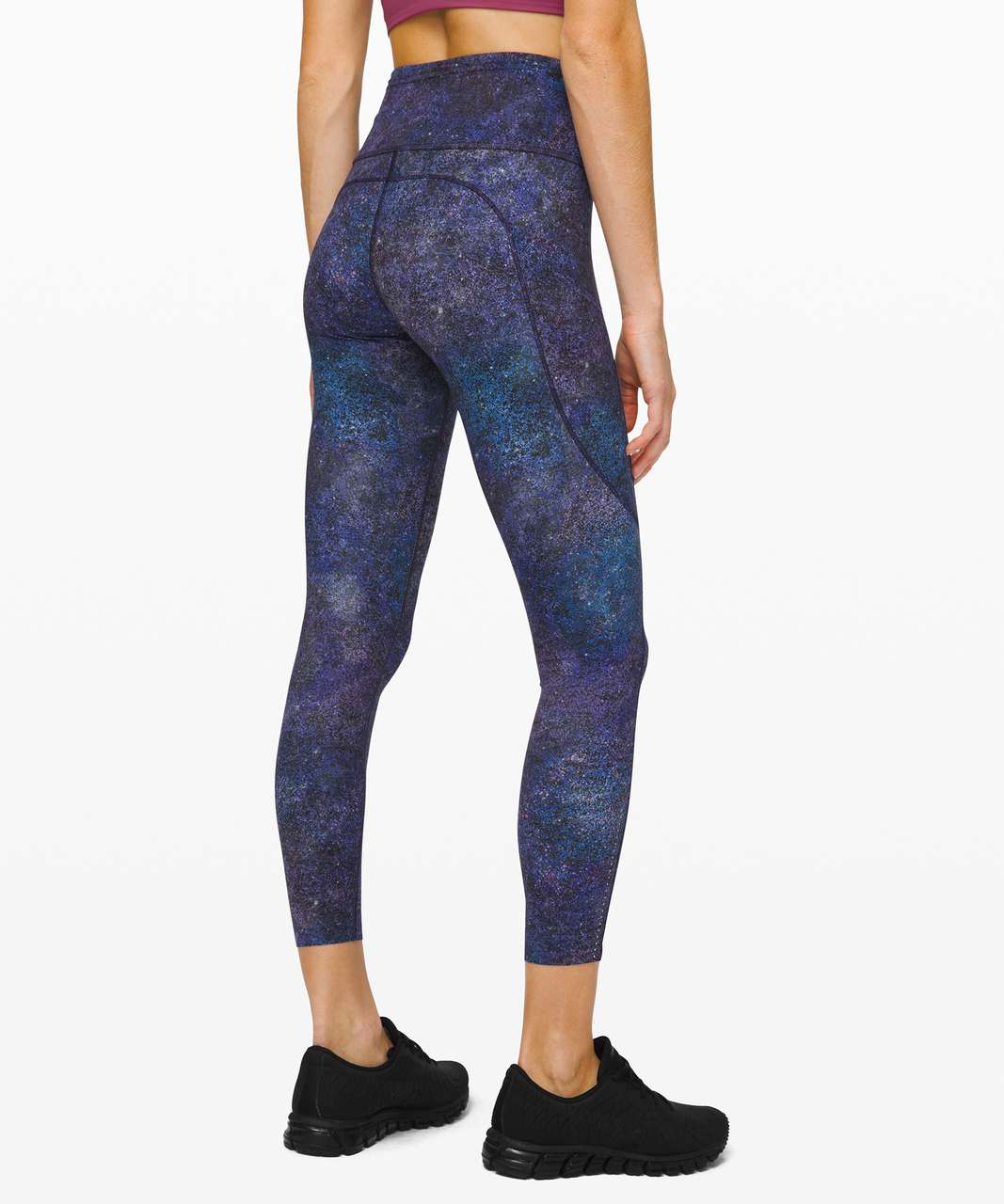 Lululemon Fast & Free 7/8 Tight (Nulux 25) - Jet Stream - lulu fanatics