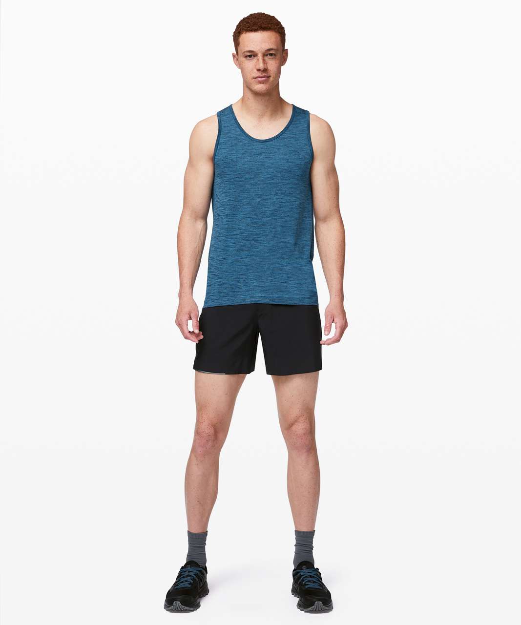 Lululemon Metal Vent Breathe Tank - Nautical Navy / Illuminight