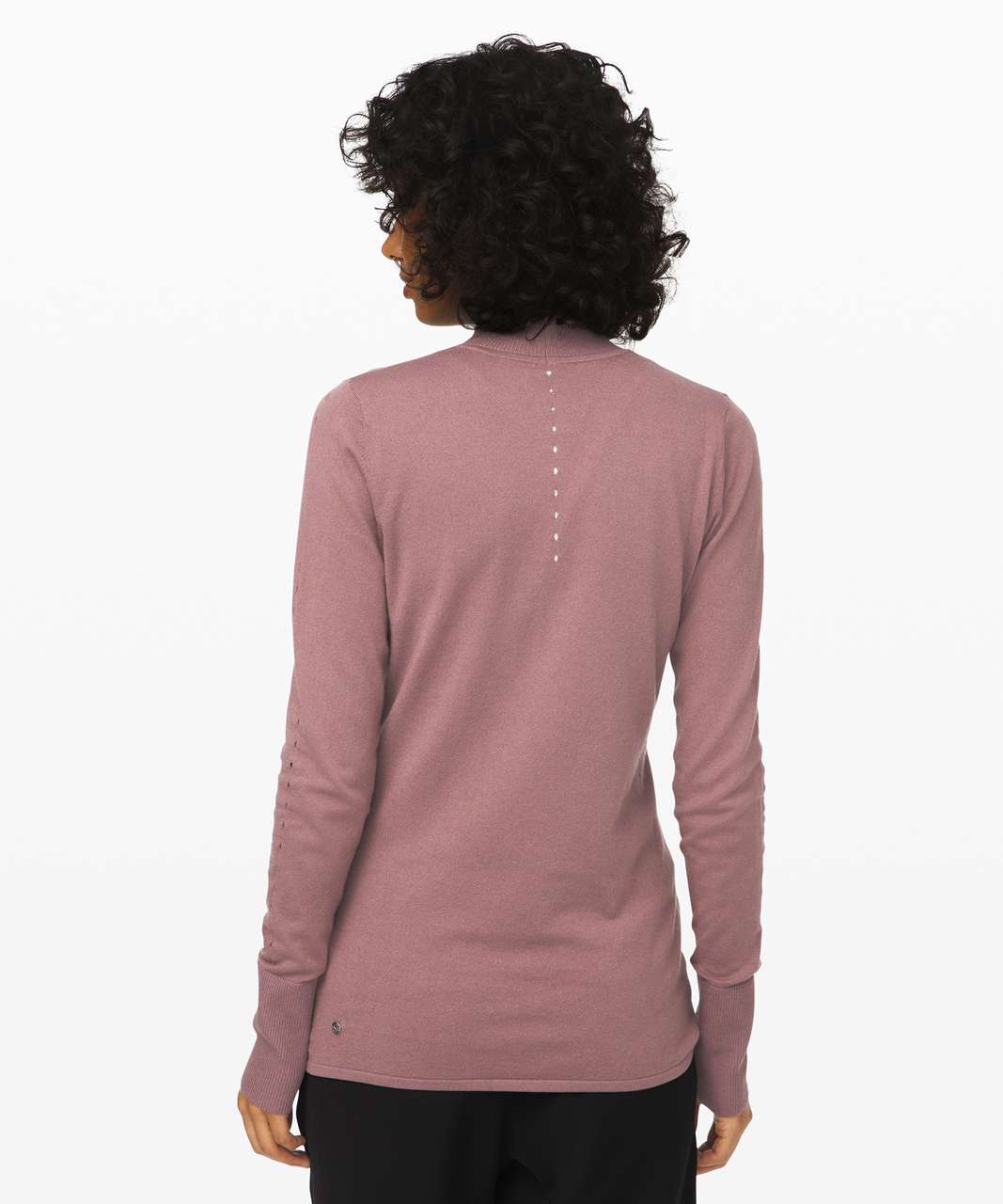 Lululemon Stand Steady Mock Neck Sweater - Misty Mocha