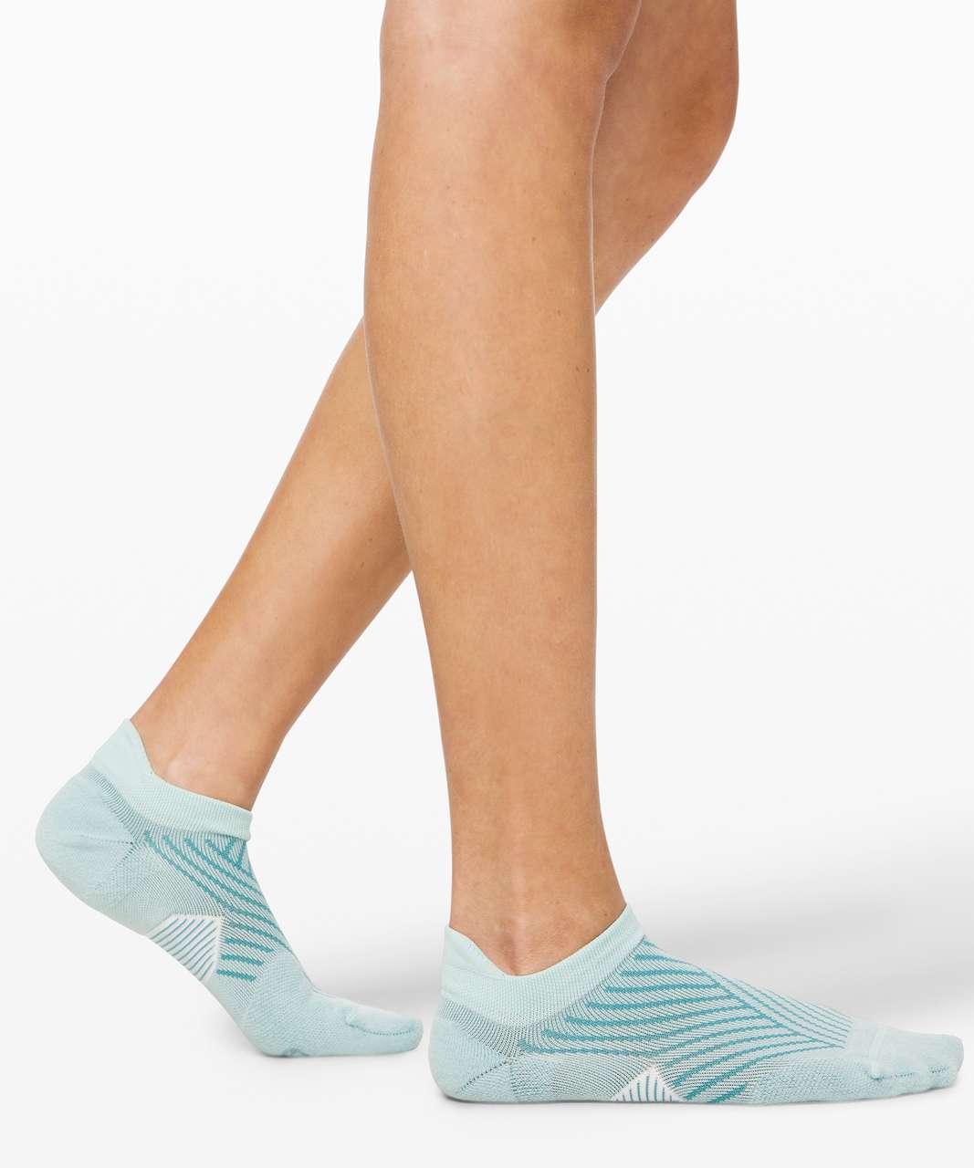 Lululemon Speed Sock *Silver - Rip Tide / Aqua Glow / Aqua Aura