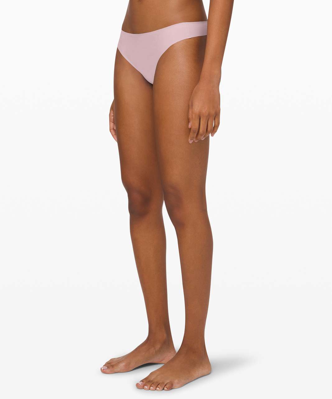 Lululemon Mula Bandhawear Thong - Floral Stitch Pink Taupe Moss