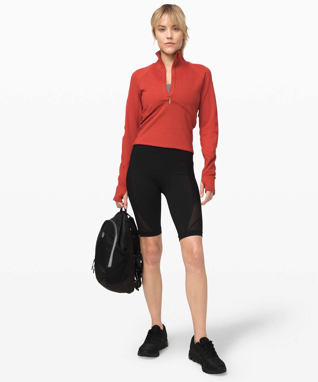 Lululemon Always Alert 1/2 Zip - Magma