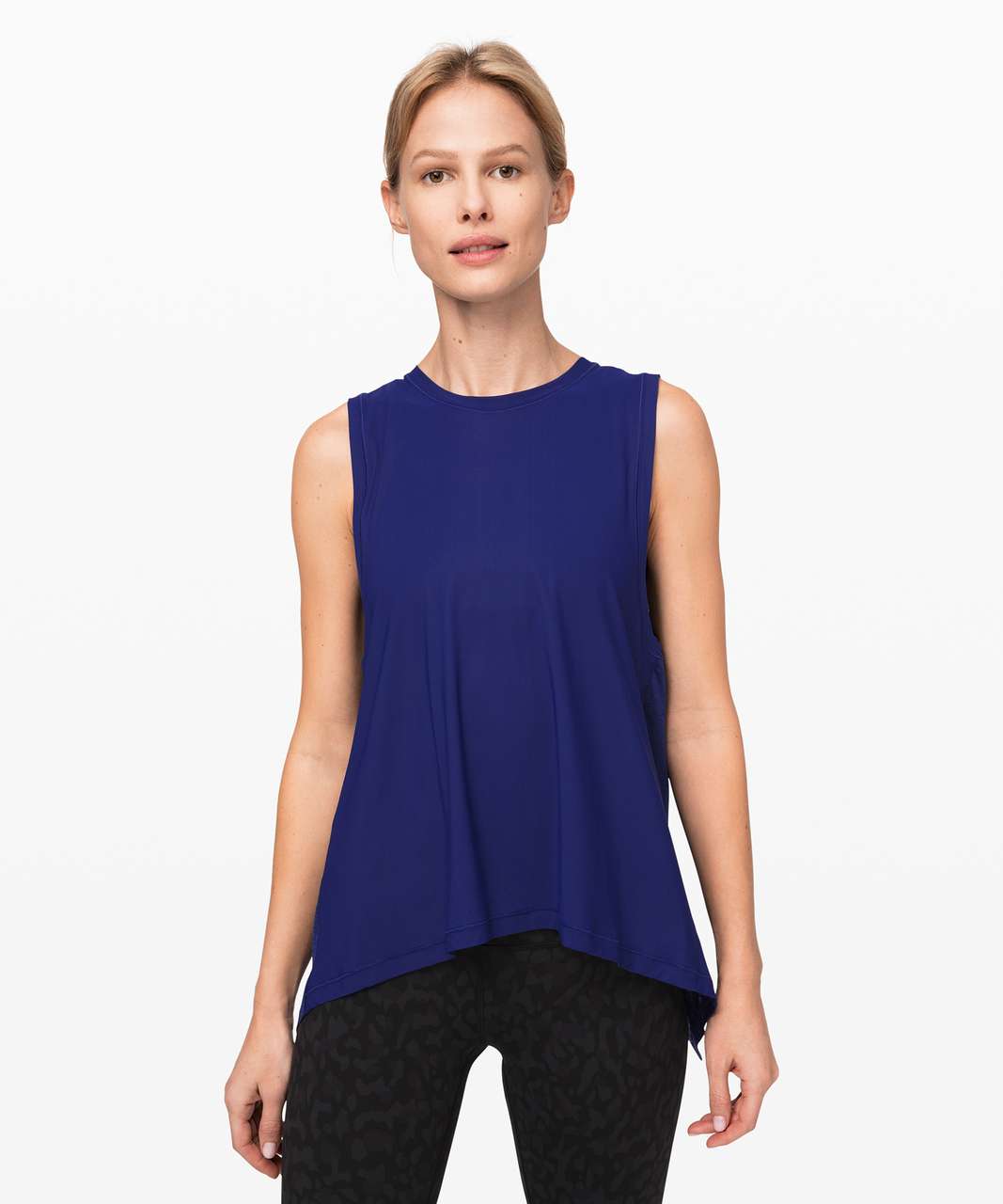 NWT Lululemon In the Open Tank Larkspur Size 4