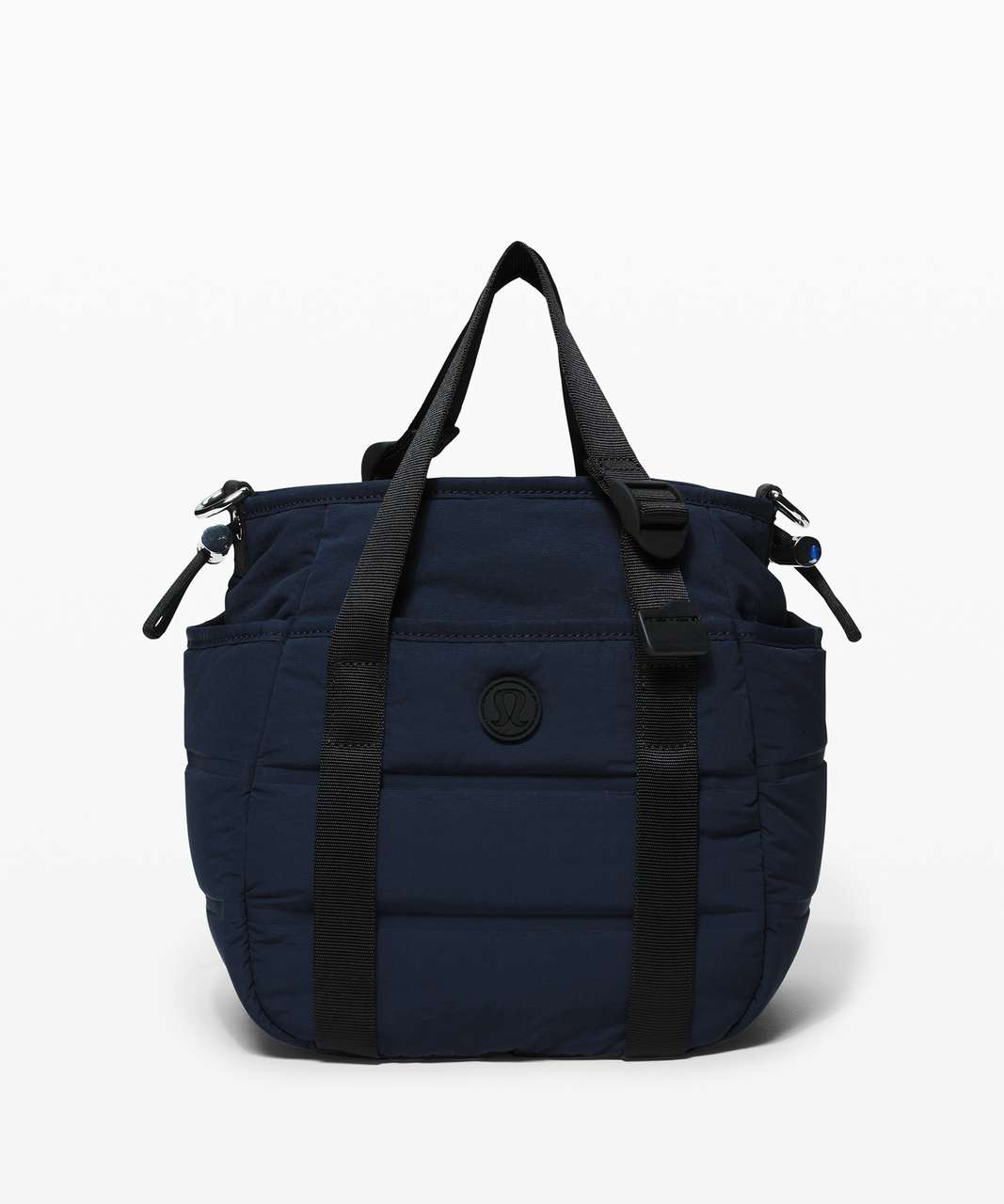 navy bucket bag