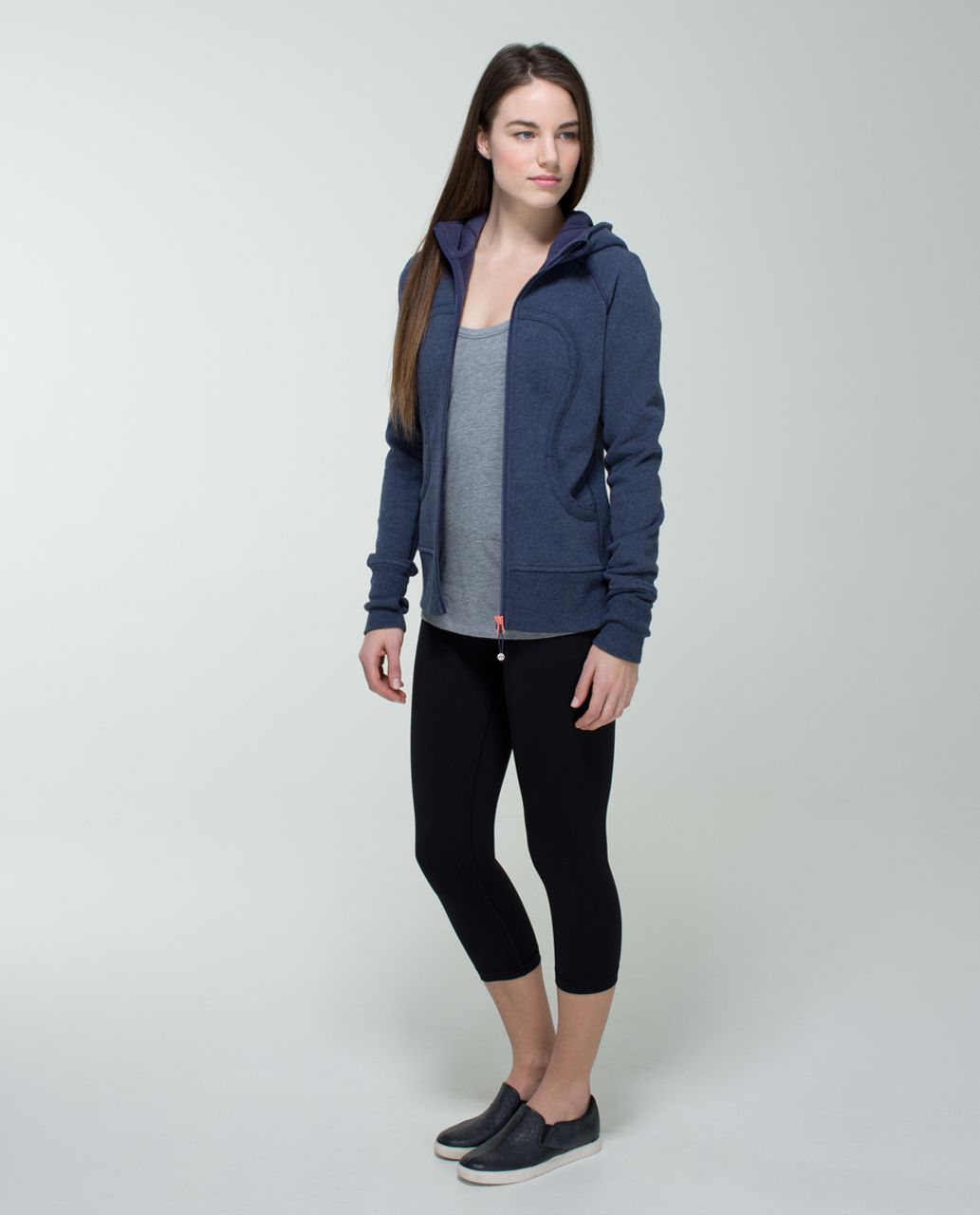 Lululemon Scuba Hoodie II - Heathered Cadet Blue / Cadet Blue / Beachscape Multi