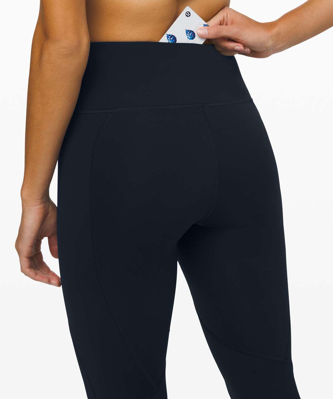 Lululemon Women's To The Beat Tight 24 Everlux Leggings Pants Size 2 Stone  Blue