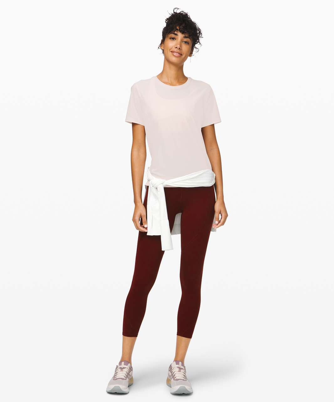 Lululemon To The Beat Tight 24" - Garnet