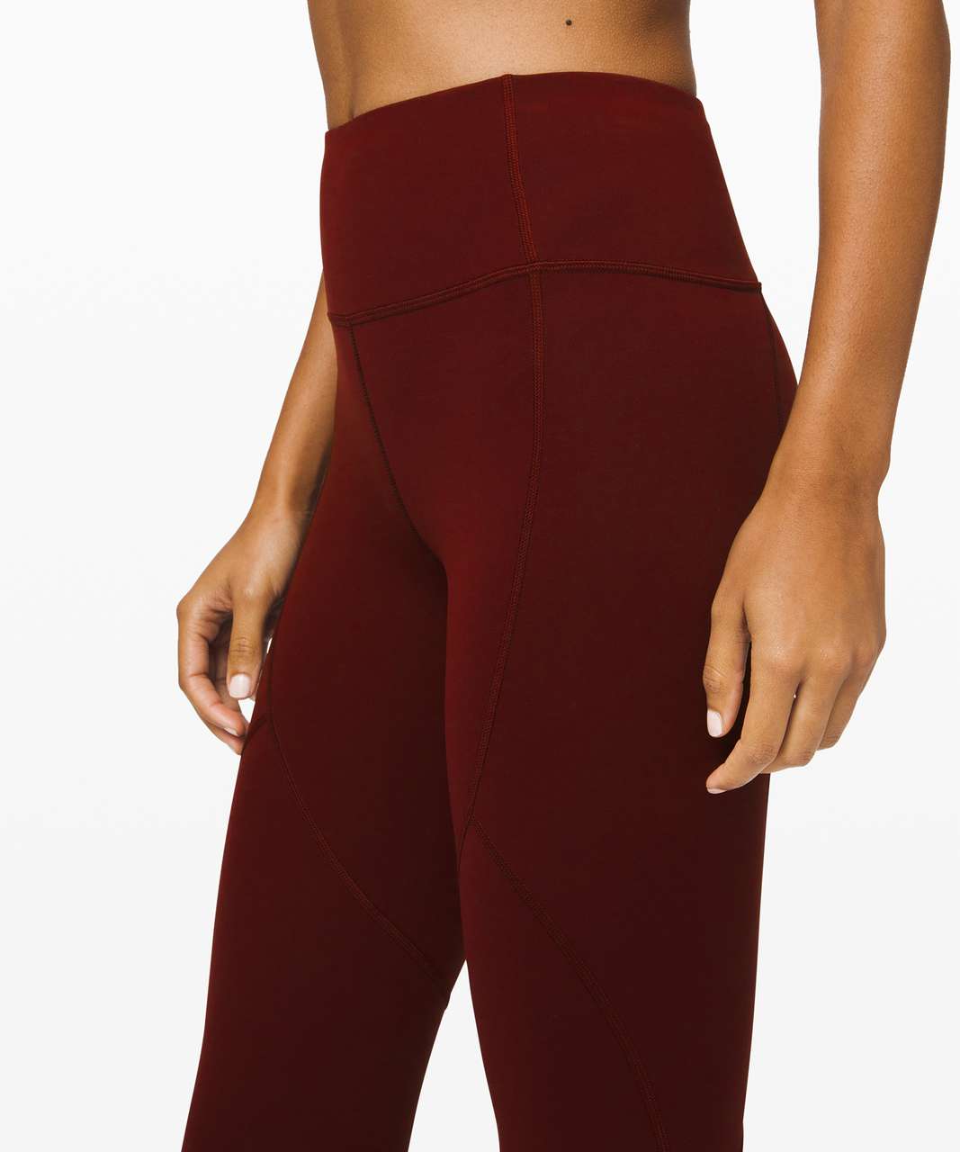 Lululemon To The Beat Tight 24" - Garnet