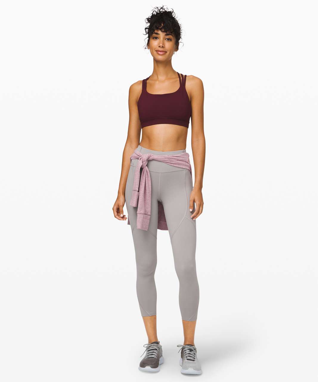 Lululemon To The Beat Tight 24" - Dark Chrome