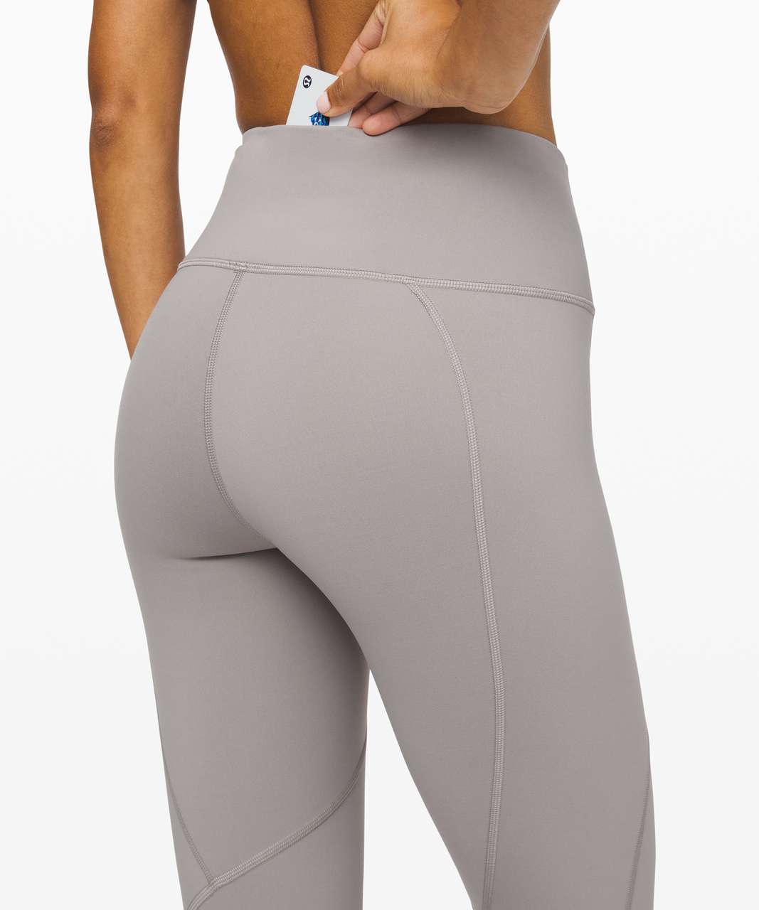 Lululemon To The Beat Tight 24" - Dark Chrome