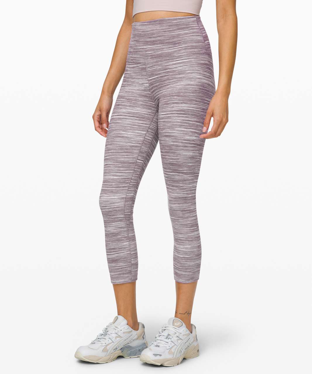 Pink is the new (Mini Heathered Herringbone Heathered) Black (or how I  learned to appreciate these double-lined Aligns on a winter's day) :) :  r/lululemon