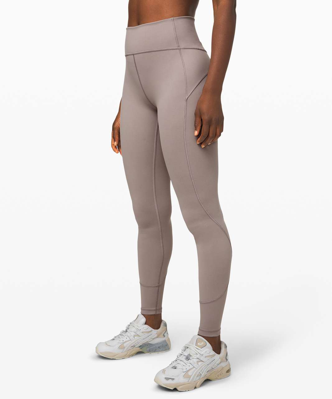 Lululemon In Movement Tight 25 *Spray Dye Everlux - Brushed Spray Dye  White Dark Cobalt - lulu fanatics