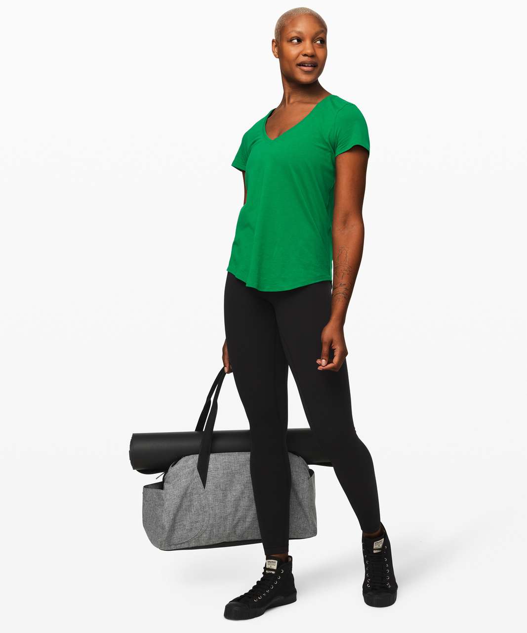 Lululemon Love Tee V - Classic Green