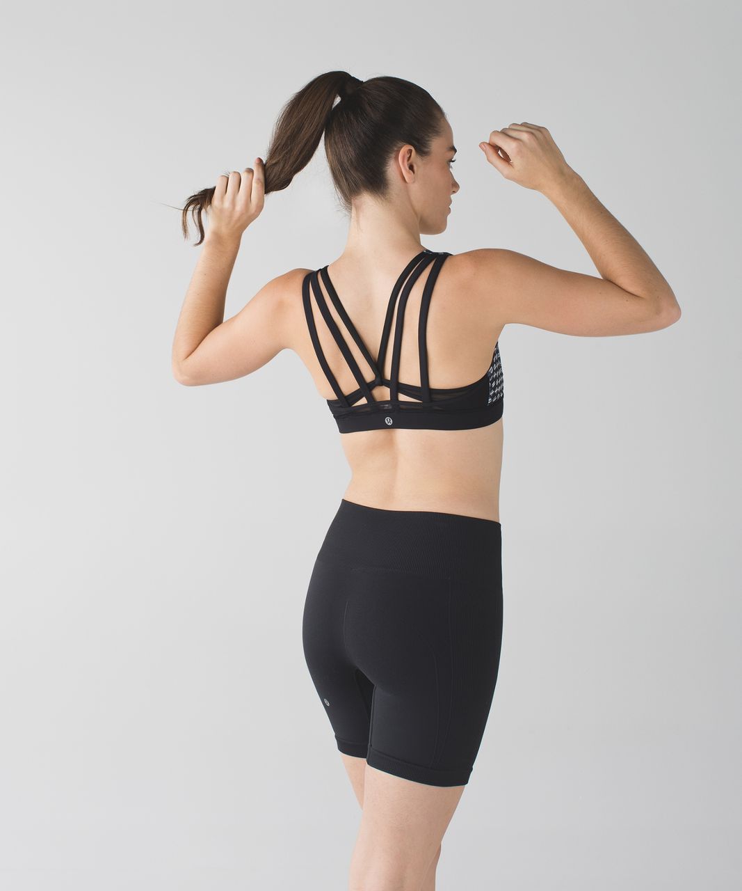 Lululemon Energy Bra (Exhale) - Deep Dive White Black / Black - lulu  fanatics