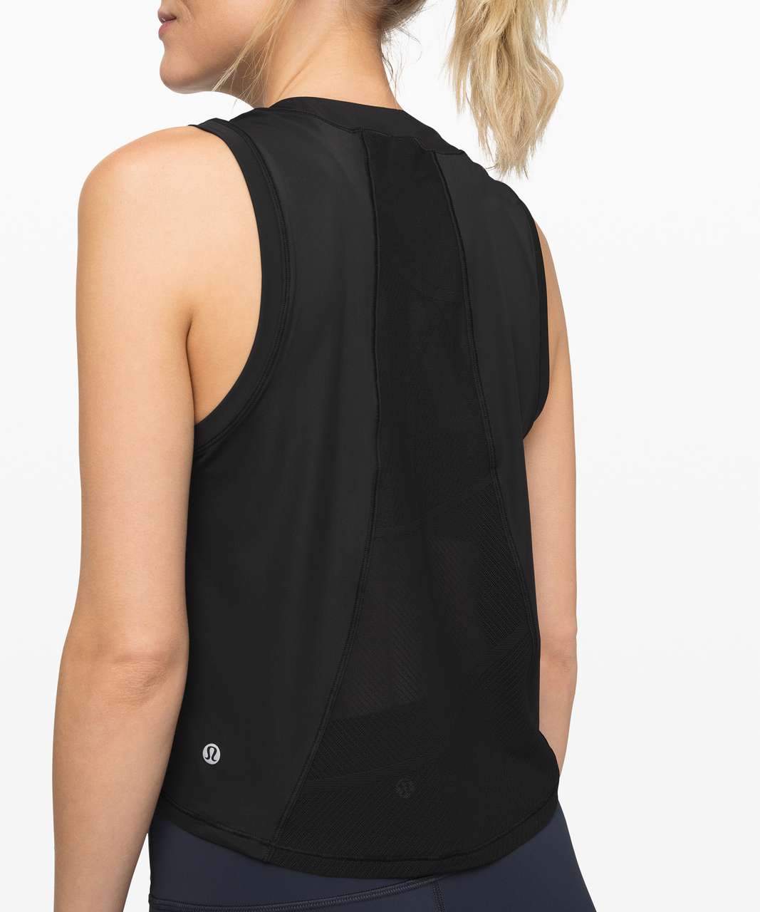 Lululemon Sheer Will Tank *Pulse - Black