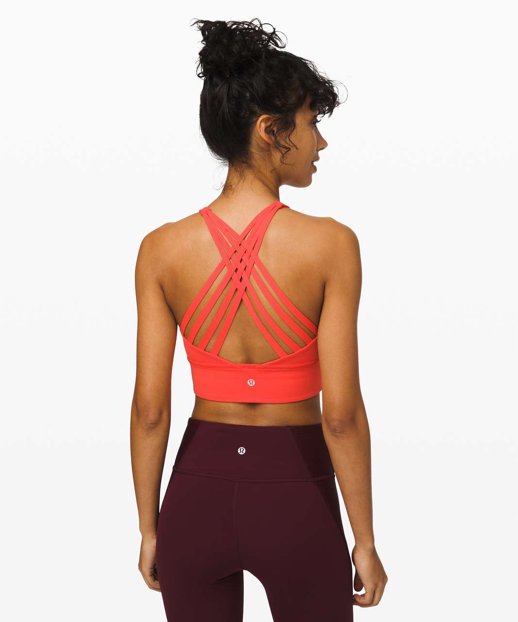 Lululemon Free To Be Moved Bra *High Neck - Thermal Red