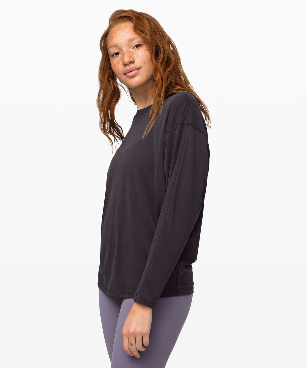 Lululemon Loungeful Drape Long Sleeve *Cupro - Intergalactic