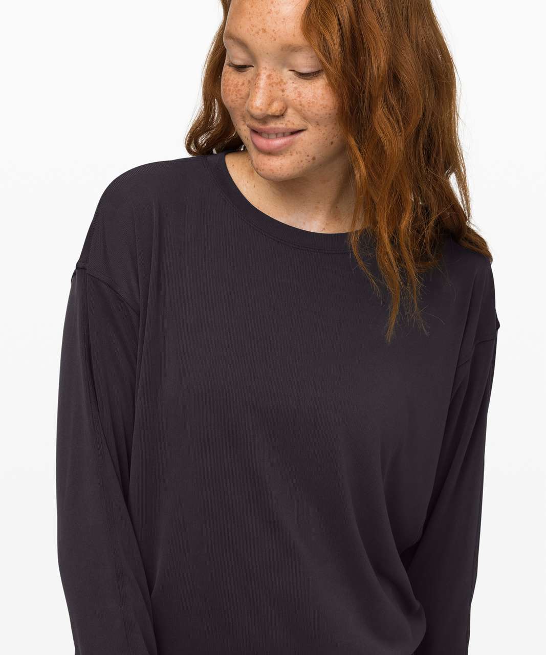 Lululemon Loungeful Drape Long Sleeve *Cupro - Intergalactic