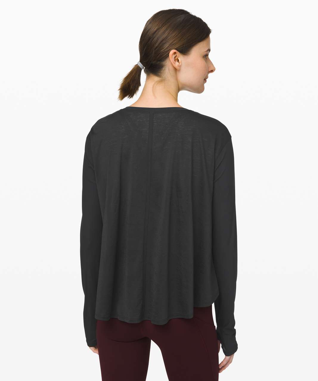 Lululemon No Inhibitions Long Sleeve - Black