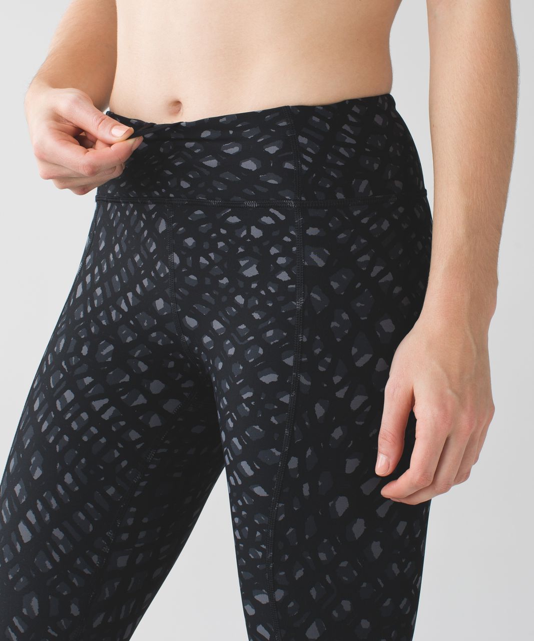 clearance outlet deals Lululemon Tight Stuff Tight (Reflective)Simply Lace  Play Dark Slate Black