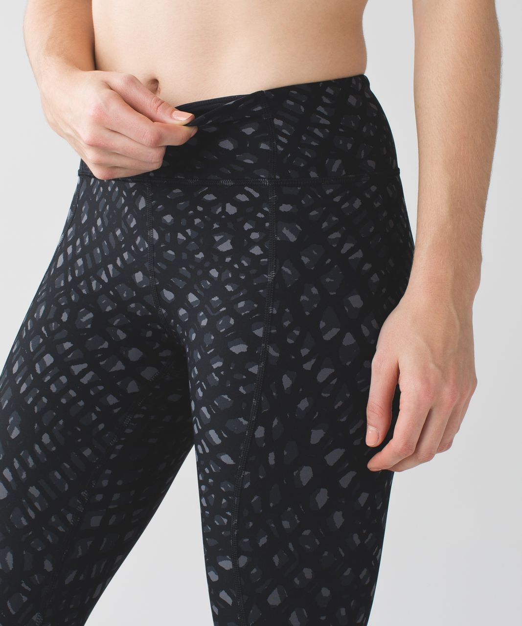 Lululemon Tight Stuff Tight (Reflective) - Simply Lace Play Dark Slate  Black - lulu fanatics