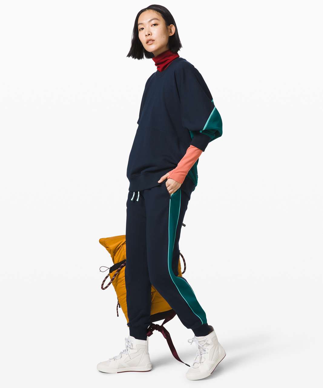 Lululemon Face Forward Jogger *lululemon x Roksanda - True Navy / Emerald / Arctic Teal