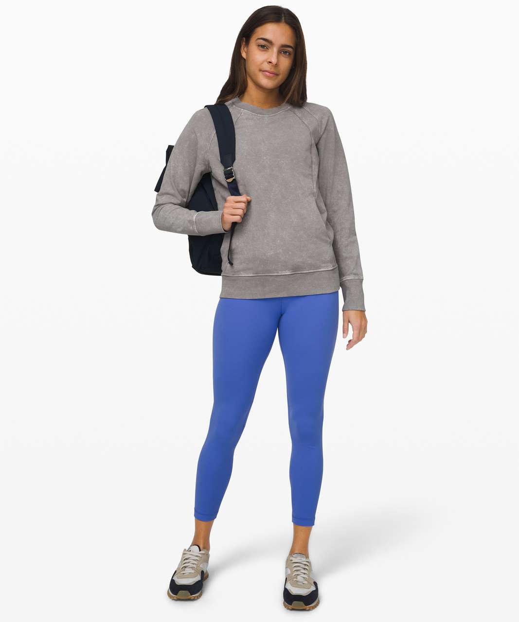 Lululemon Scuba Crew *Wash - Washed Dark Chrome - lulu fanatics