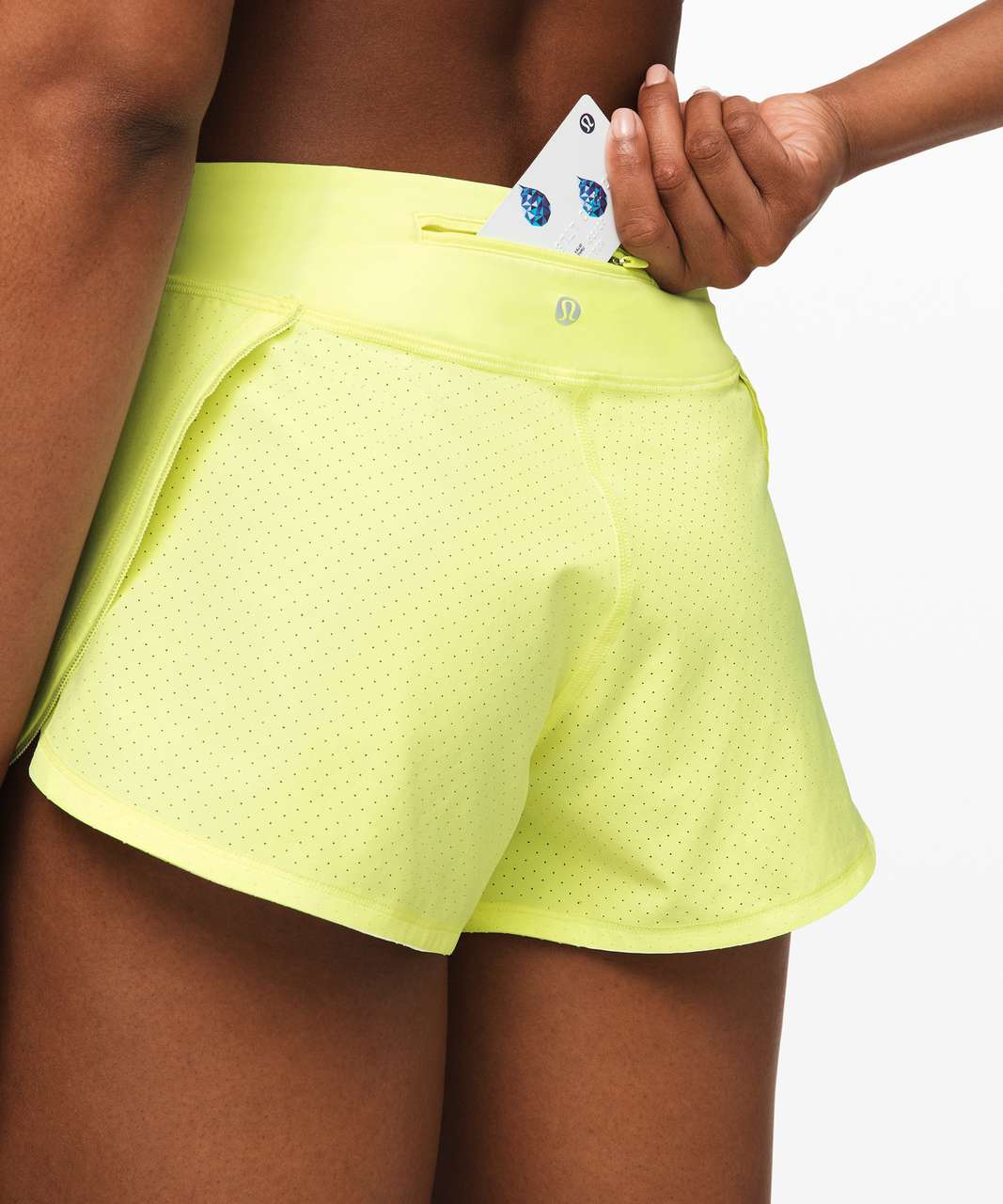 Lululemon Surefire Short 3" - Florid Flash