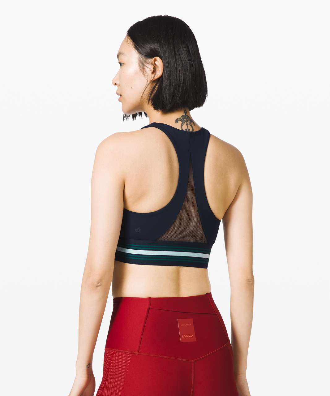 Lululemon My Element Bra *lululemon x Roksanda - True Navy / Emerald / Arctic Teal