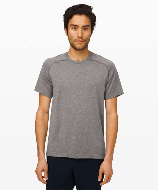 Lululemon Metal Vent Tech Short Sleeve - Raceway Grey / Slate - lulu ...