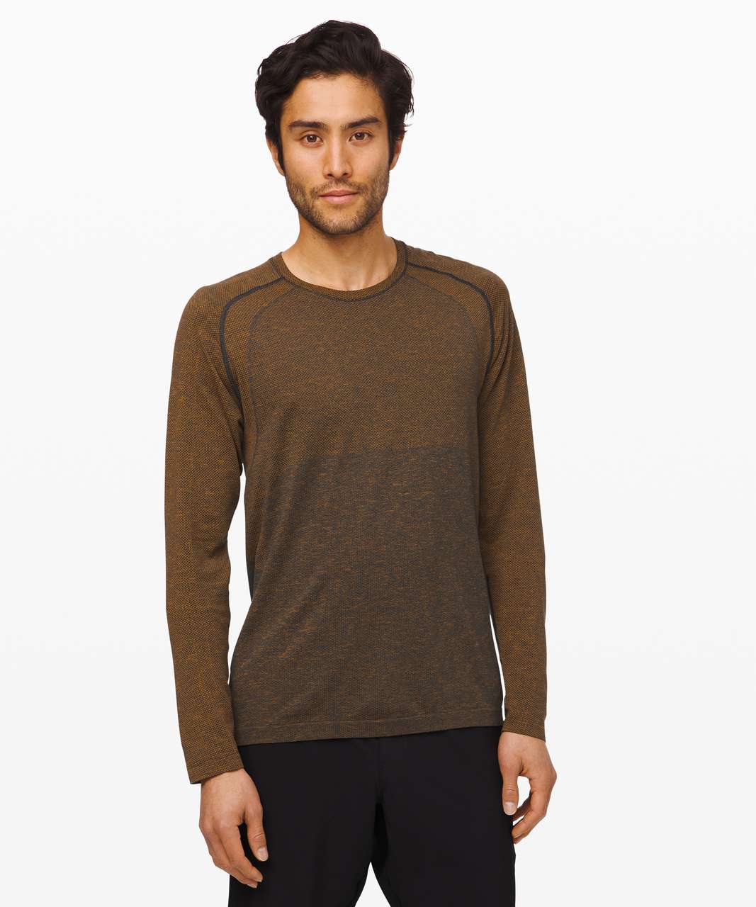 Lululemon Metal Vent Tech Long Sleeve 2.0 - Fools Gold / True Navy