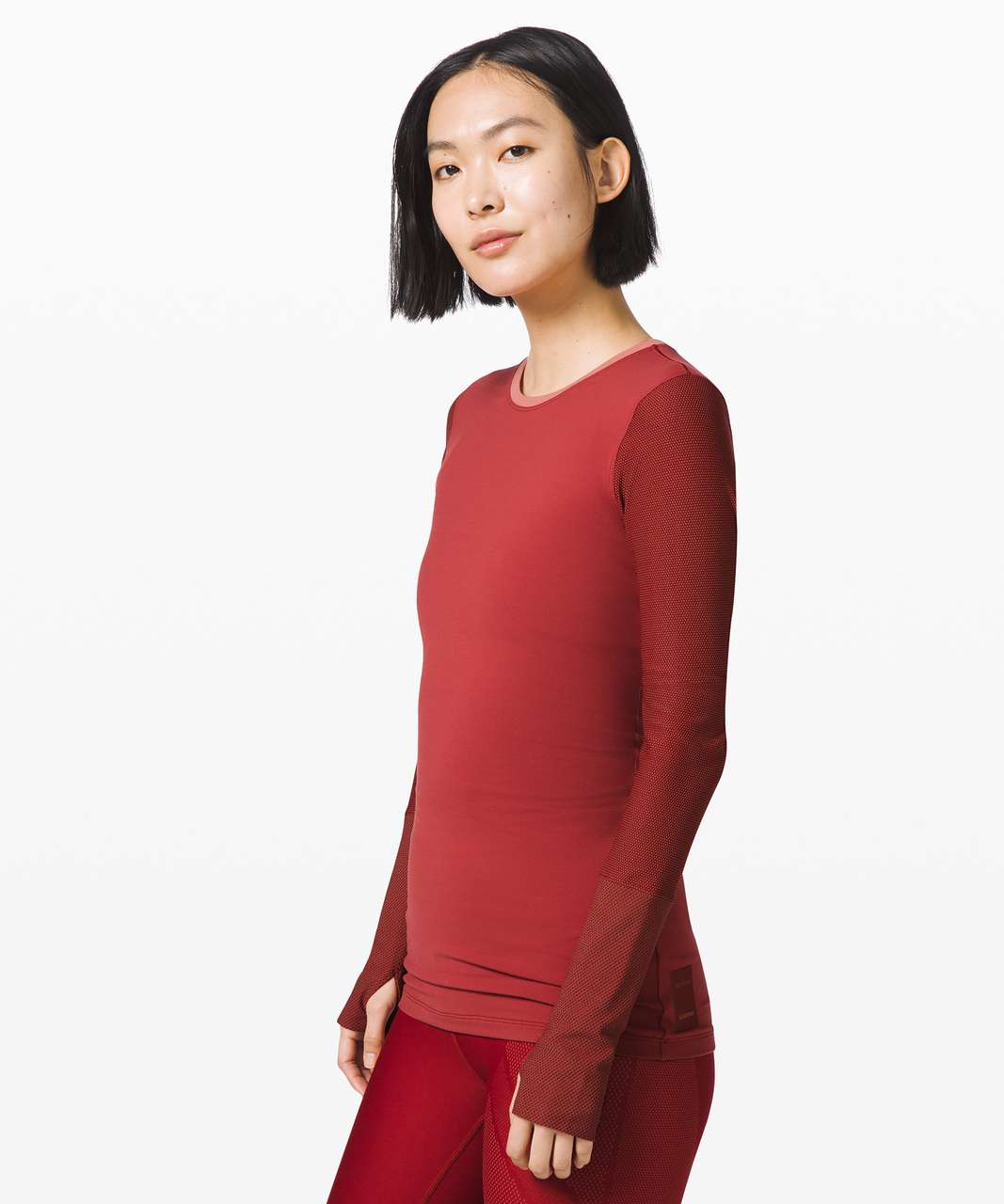 Lululemon My Element Long Sleeve *lululemon x Roksanda - Caliente / Rustic Coral