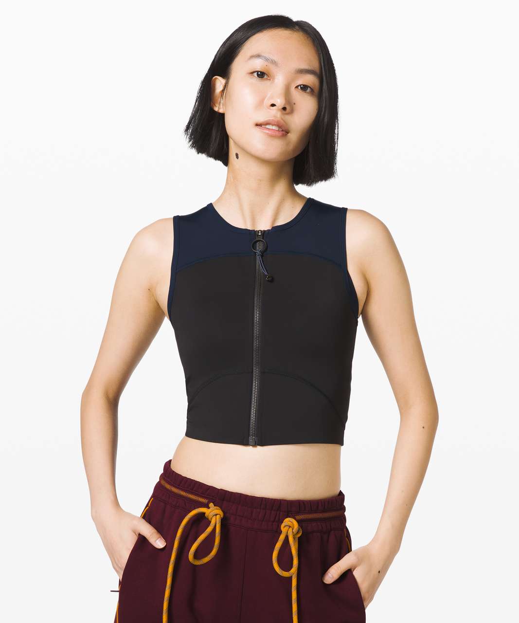 Lululemon Inner Expanse Tight *lululemon x Roksanda - Black / True Navy /  Black - lulu fanatics