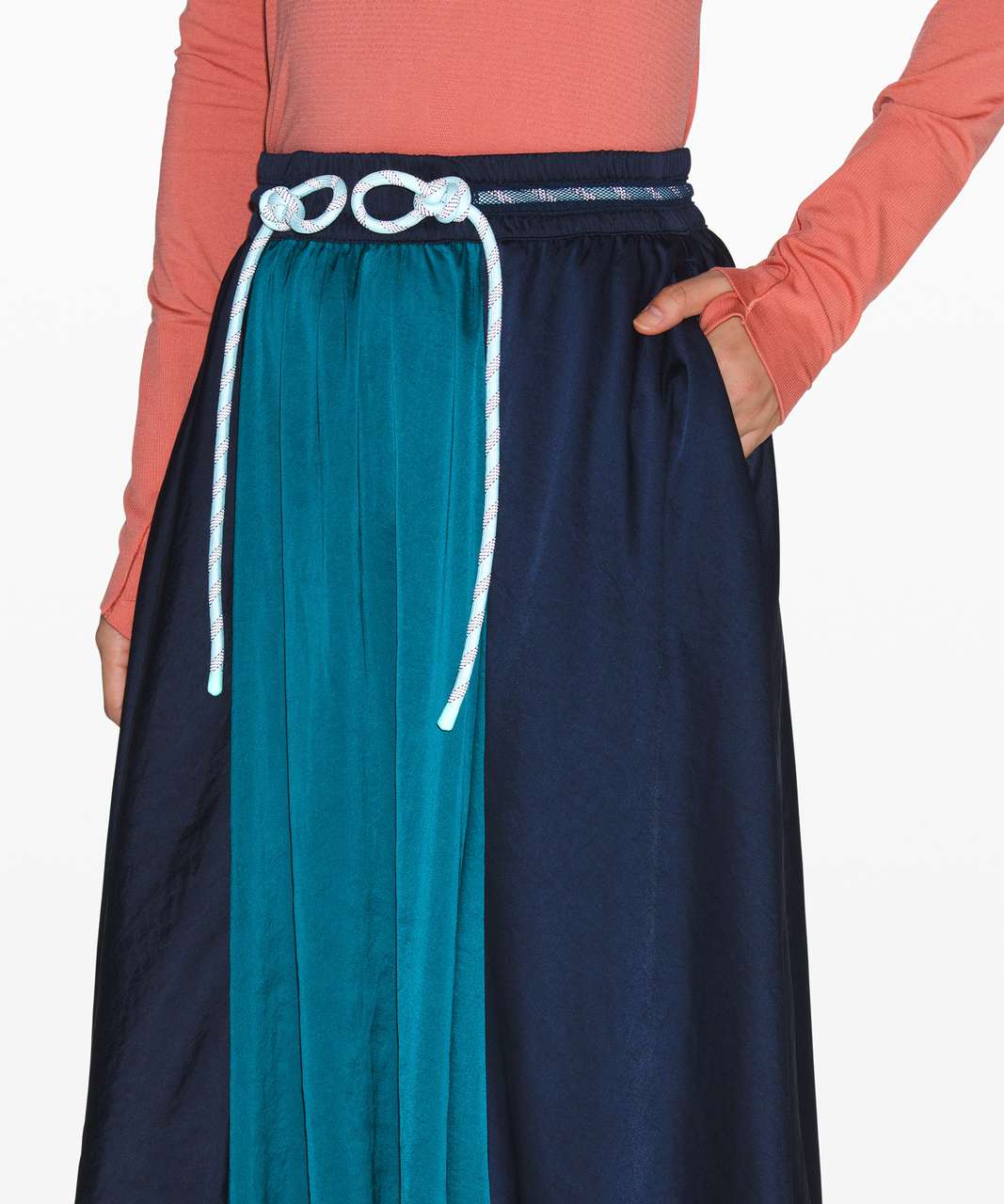 Lululemon Face Forward Skirt *lululemon x Roksanda - True Navy / Emerald / Frost