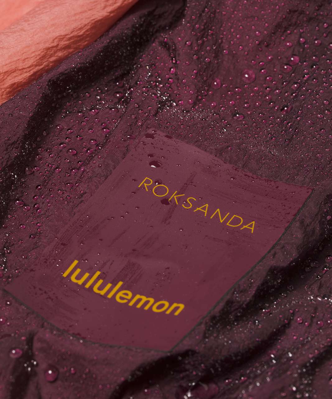 Lululemon Break New Ground 1/2 Zip *lululemon x Roksanda - Garnet / Rustic Coral / Caliente