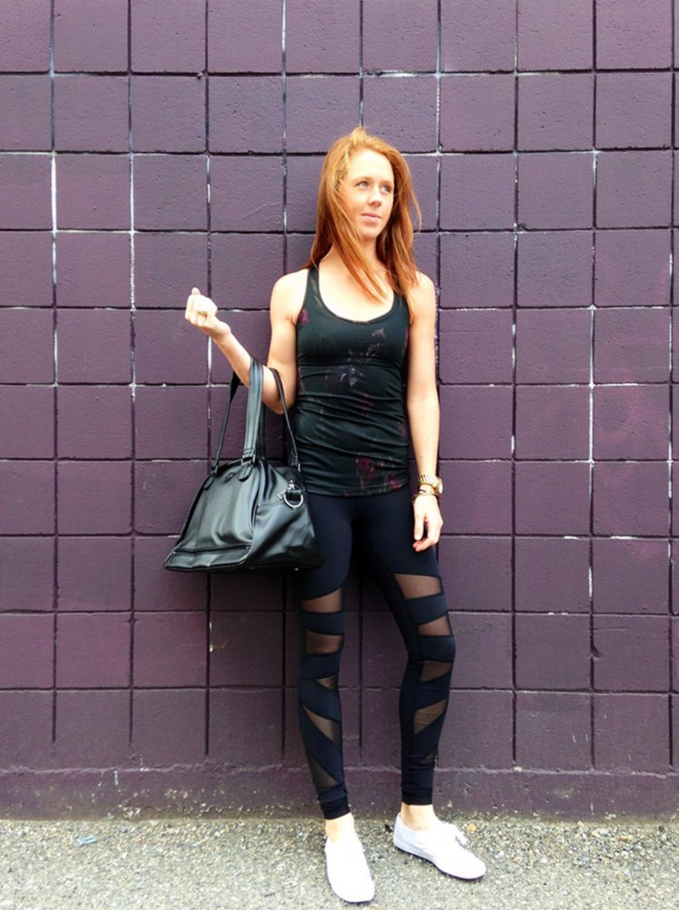 Lululemon Tech Mesh Tight - Black