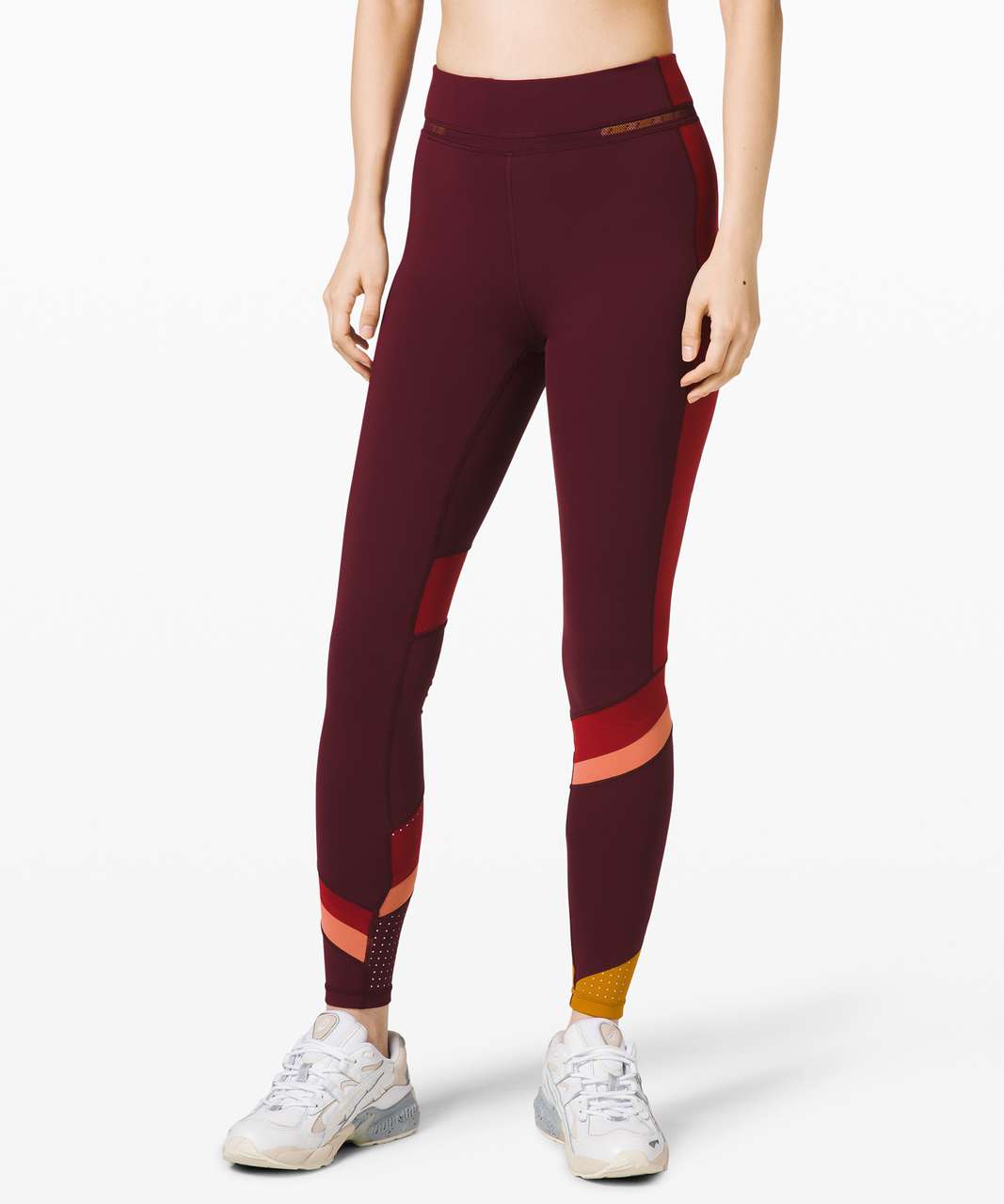 Lululemon Break New Ground Tight 28" *lululemon x Roksanda - Garnet / Caliente / Rustic Coral