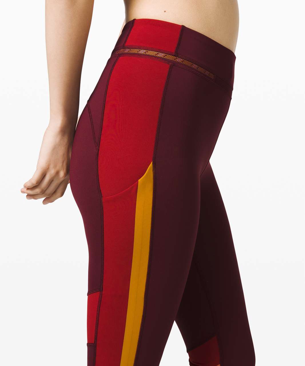 Lululemon Break New Ground Tight 28" *lululemon x Roksanda - Garnet / Caliente / Rustic Coral