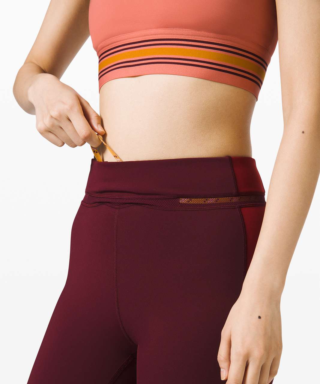 Lululemon Break New Ground Tight 28" *lululemon x Roksanda - Garnet / Caliente / Rustic Coral