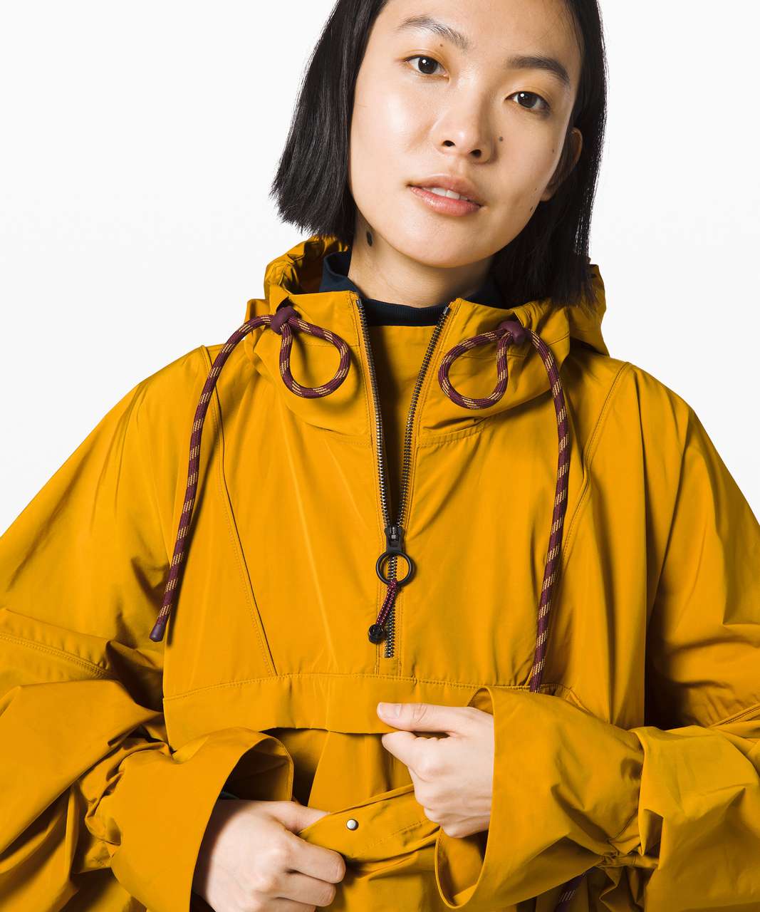 Lululemon Face Forward Cape *lululemon x Roksanda - Fools Gold / Garnet